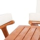 preview thumbnail 26 of 75, SAFAVIEH Outdoor Chaston 4-Piece Conversation Patio Set with Accent Pillows
