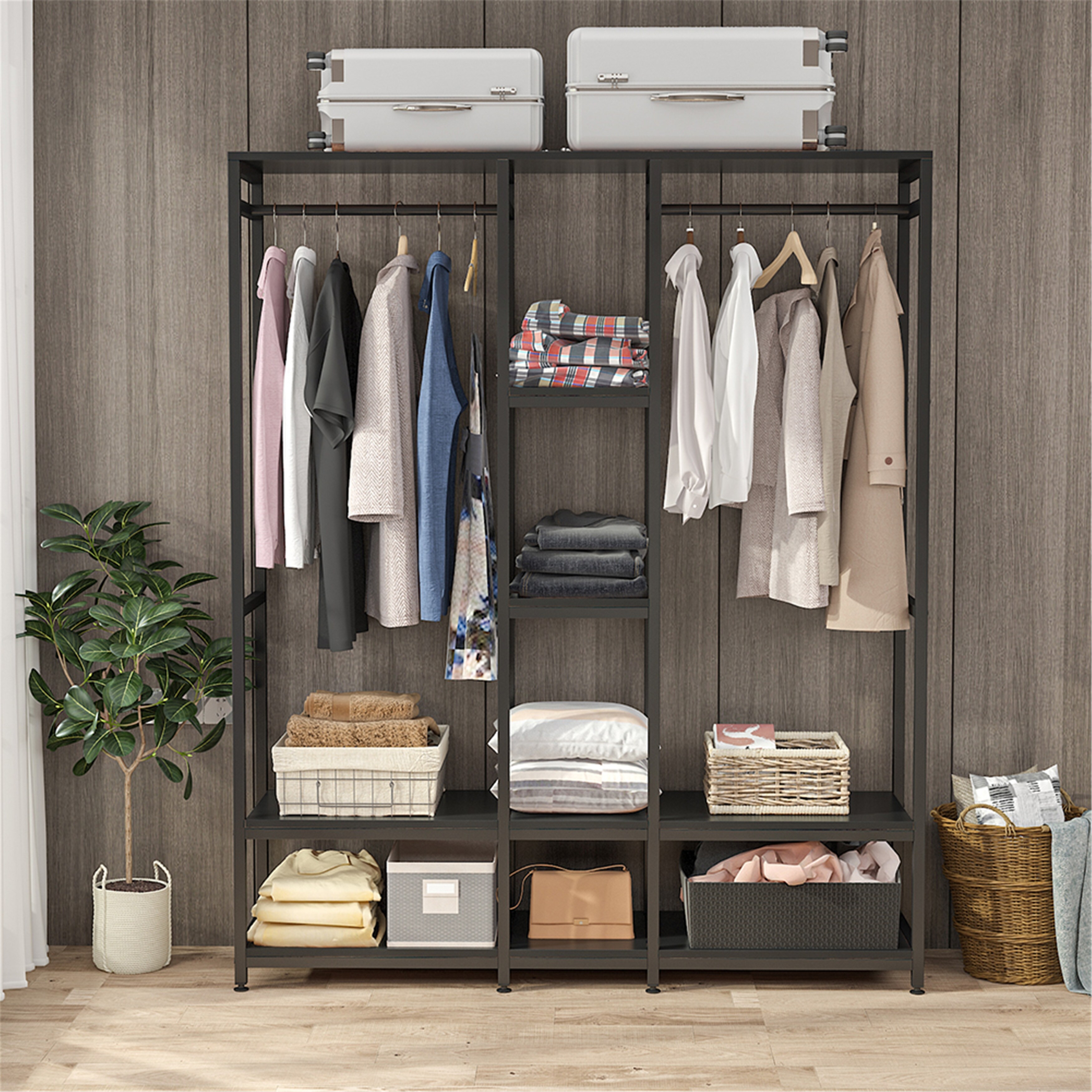 Extra closet on sale rack