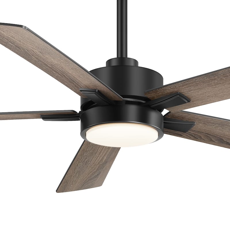 52 inch 5 Blade LED Ceiling Fan with Remote and Light Kit