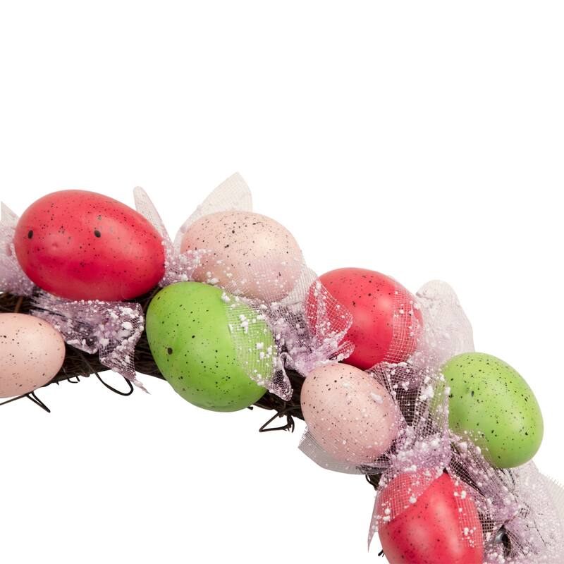 3-Piece Speckled Easter Egg Tree, Ball and Wreath Set