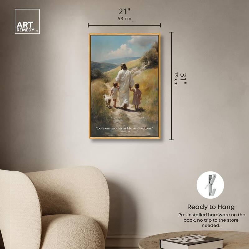 As I Have Loved You Canvas by Art Remedy