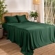 preview thumbnail 56 of 69, Bare Home Rayon from Bamboo Sheet Set - Deep Pocket - Breathable King - Forest Green