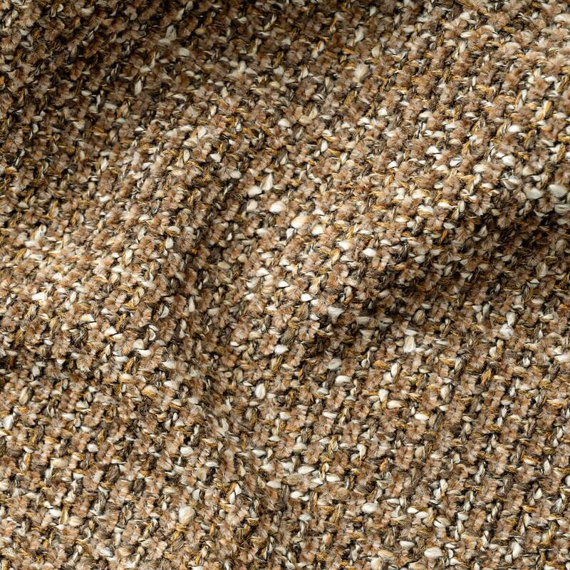 360° Tweed Swivel Barrel Accent Chair