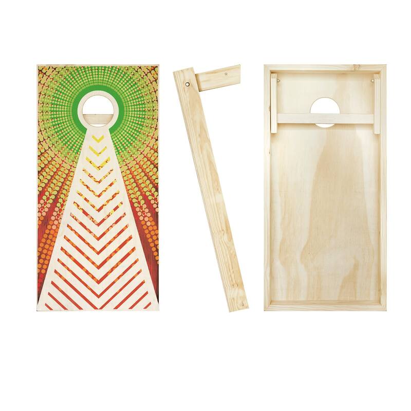 Millenial Outdoor Cornhole Board Game Set