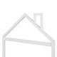 preview thumbnail 49 of 70, Wooden Platform Bed with Wood Slat Support, Modern Solid Wood Kids Bed Frame with House-shaped Headboard, No Box Spring Needed