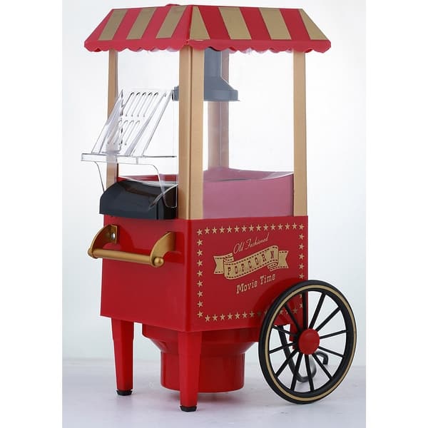 electric hot air popcorn popper with