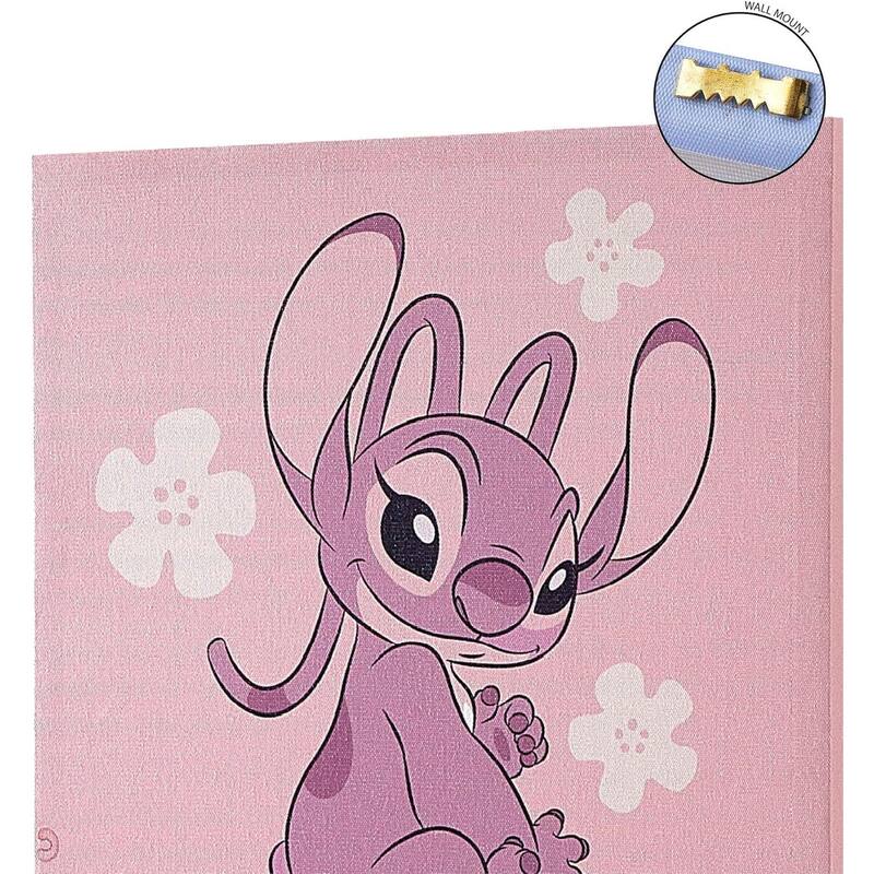 Disney Lilo and Stitch Angel 4 Pack Canvas Wall Art