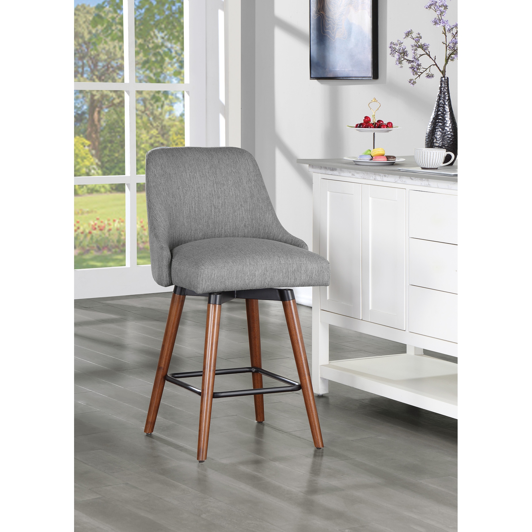 Mayberry swivel 25.75 online counter stool