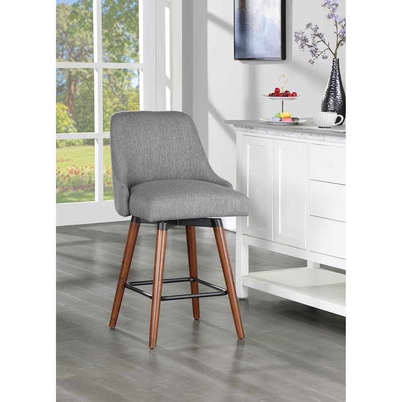Bagford 26" Swivel Stool - Charcoal