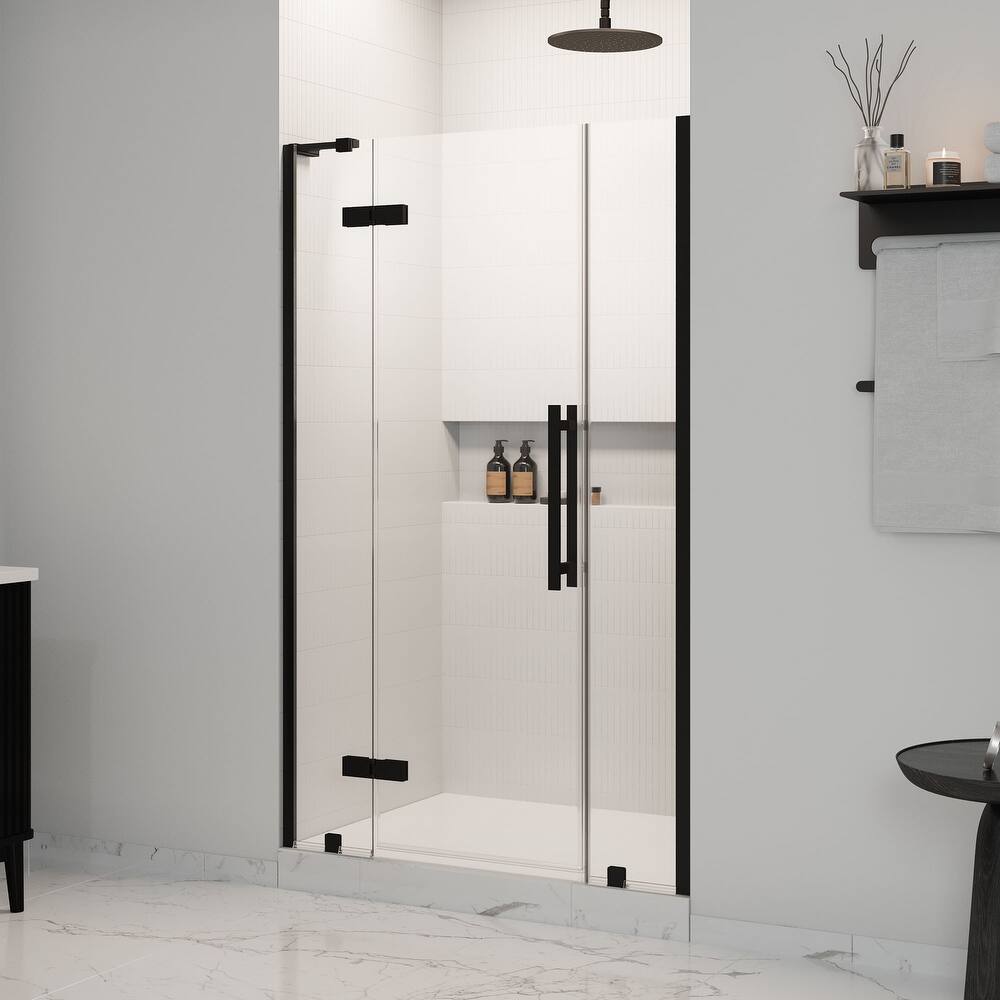OVE Decors Tampa Alcove Frameless Pivot Hinge Shower Door, 2025
