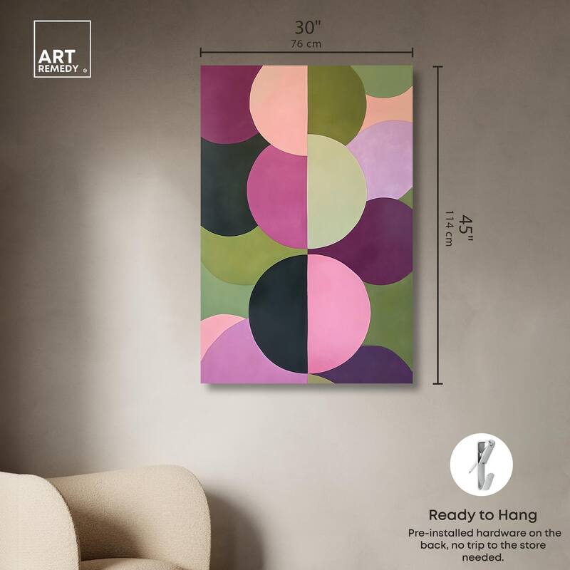 Purpurea I Canvas by Art Remedy, Gallery Wrapped