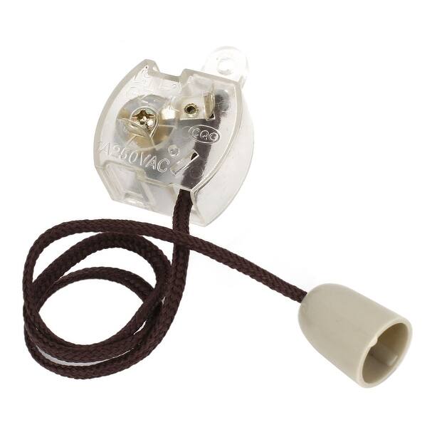 Shop Electric Ceiling Fan Momentary Pull Cord Two Pin Switch