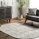 preview thumbnail 19 of 20, Nuloom Jacky Floral Vintage Area Rug 6'7" x 9' Oval - Ivory - Oval