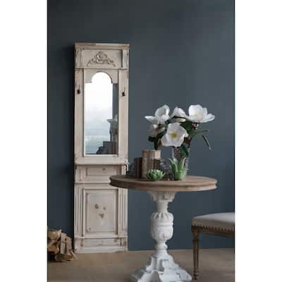 Classic Vintage Antique White Wall Mirror