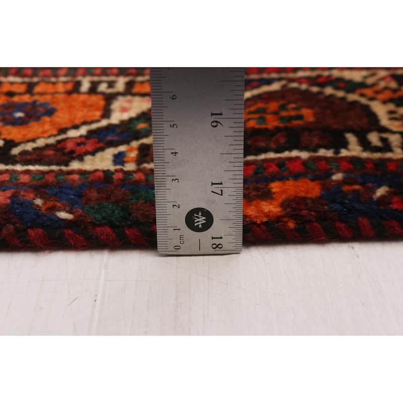ECARPETGALLERY Hand-knotted Melis Red Wool Rug - 6'9 x 10'5