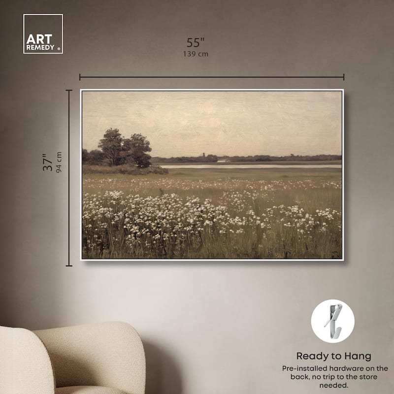 Hazy Day Canvas by Art Remedy