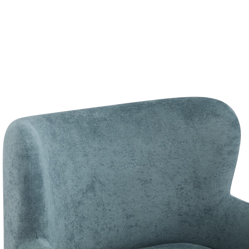 Bacho Fabric Wingback Accent Chair by Christopher Knight Home