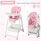 preview thumbnail 14 of 18, Convertible Infant Dining Chair with 5 Backrest and 3 Footrest Positions - 21.5" x 29" x 43.5"
