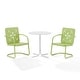 preview thumbnail 2 of 11, Crosley Azalea 3-Piece Retro Outdoor Bistro Set