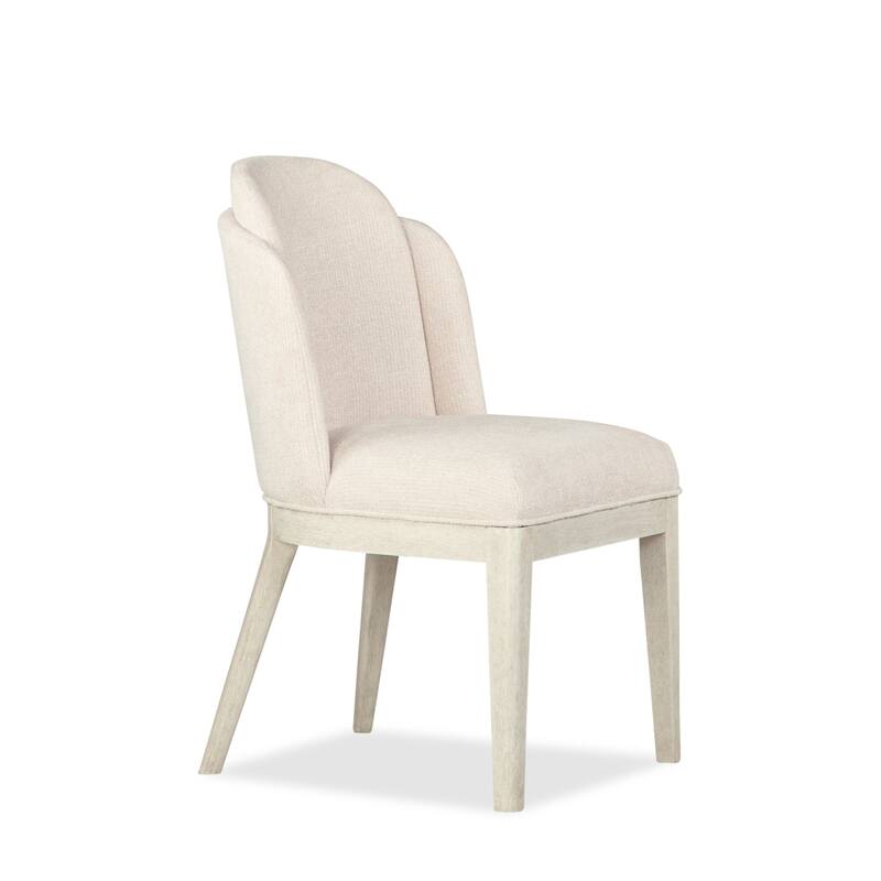 Magnussen Home Lorelei Misty Cloud Upholstered Host Chair Two Pack - 20.38''W x 24.75''D x 34.75''H