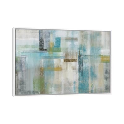 iCanvas "Bits and Pieces" by Nan Framed