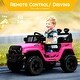 preview thumbnail 26 of 49, Ride Truck Electric Ride on Car with Remote Control Pink