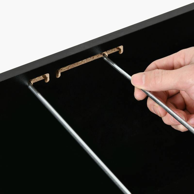 Moasis 2 Drawers File Cabinet LED Lighting Lateral Filing Cabinet for Home Office