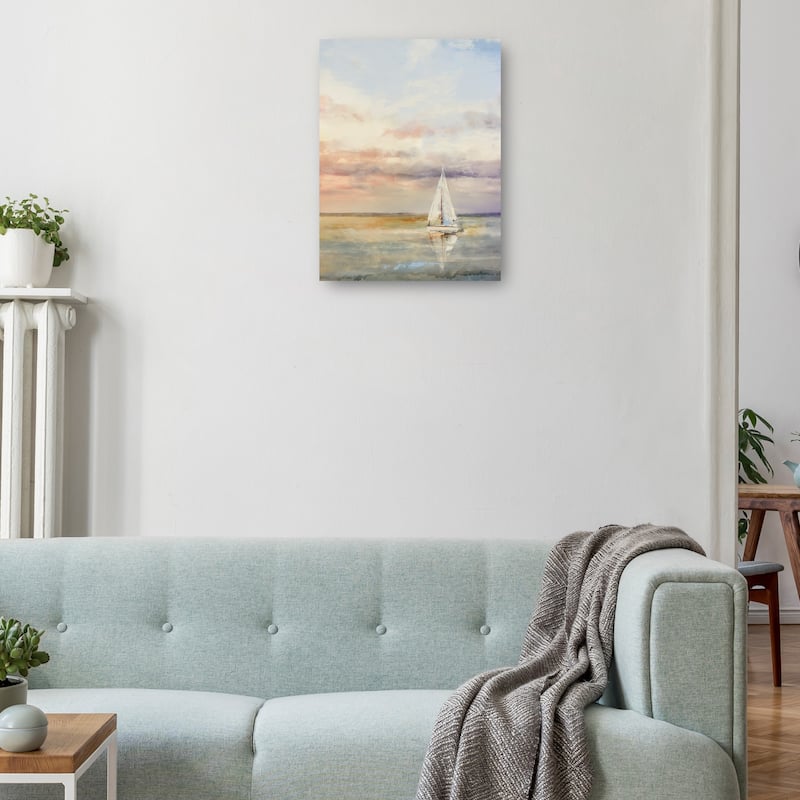 Persimmon Skies By Studio Arts Canvas Art Print