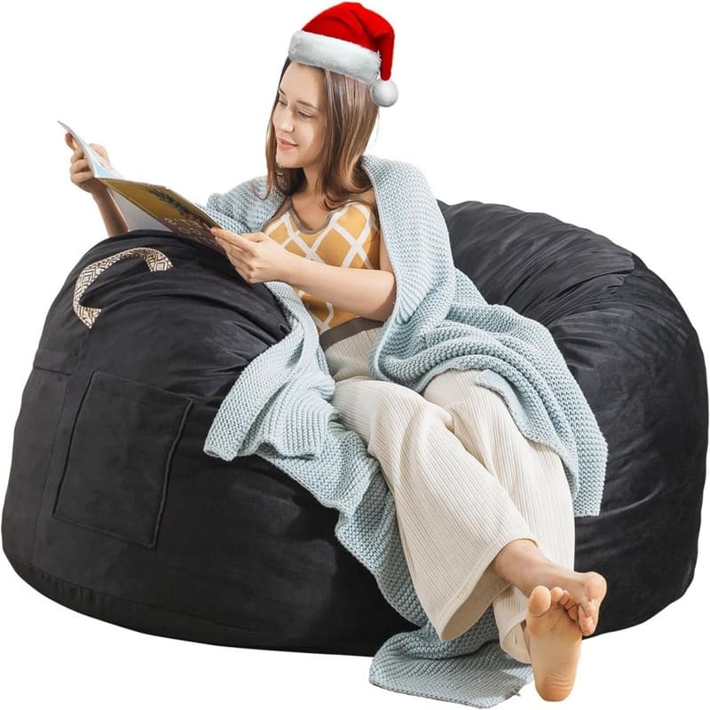 Soft Bean Bag Sofa for Teens 3 Foot