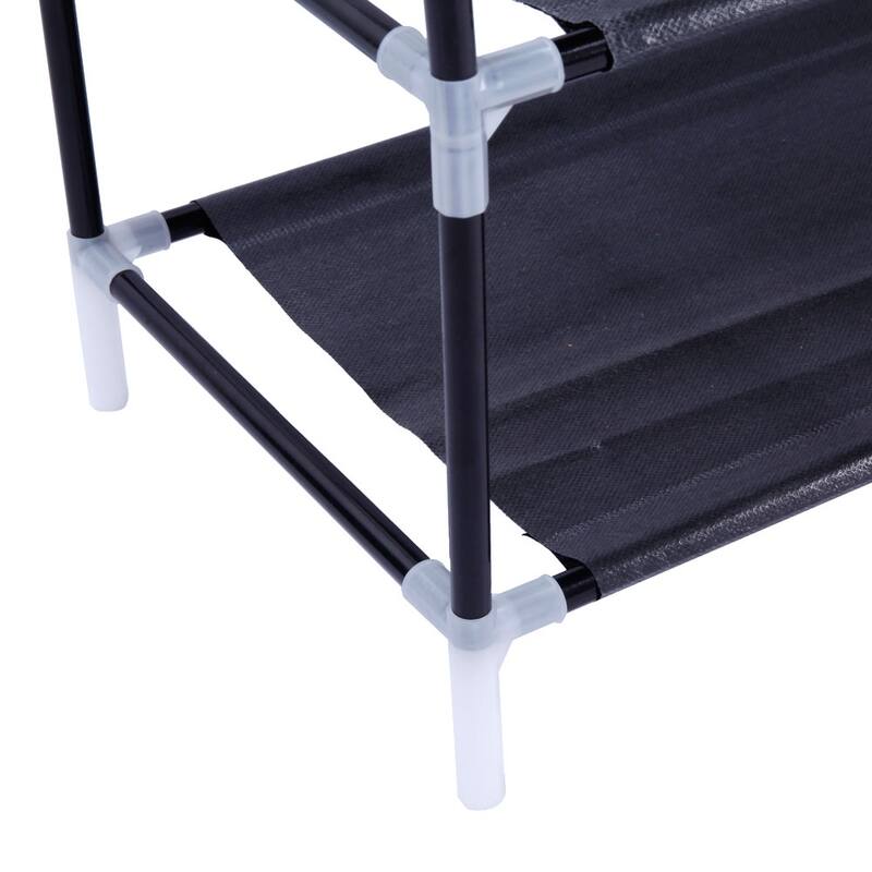 5-tier Non-Woven Shoe Rack Organizer Cabinet