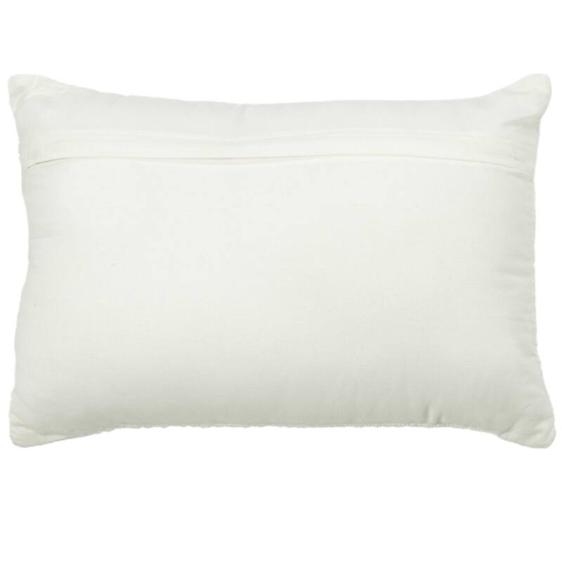 Rizzy Home Woven Dimensional Solid Throw Pillow