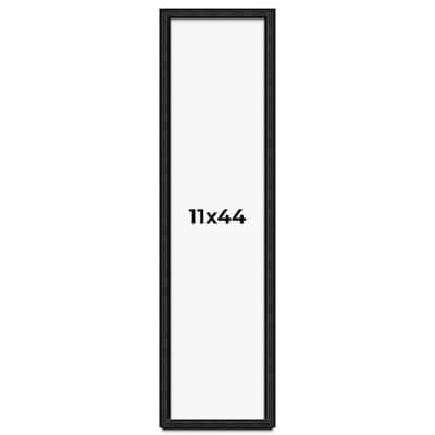 11x44 Shadow Box Black Rustic Barnwood Display Frame | 1.125 Inch