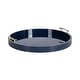 preview thumbnail 75 of 89, Kate and Laurel Lipton Round Decorative Tray with Metal Handles 22" Diameter - Navy Blue/Gold