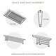preview thumbnail 13 of 15, Cambridge Casual Mosko Teak Metal Loveseat with Cushion