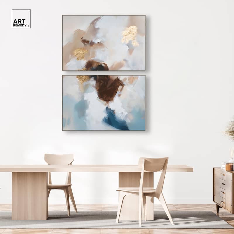 Earth's Palette I Canvas Set of 2 by Art Remedy