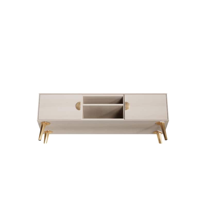 Manhattan Comfort Haley 55.10" Mid-Century Modern TV Stand