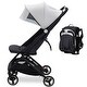 preview thumbnail 1 of 6, Compact One-Hand Fold Travel Stroller for Airplane Friendly