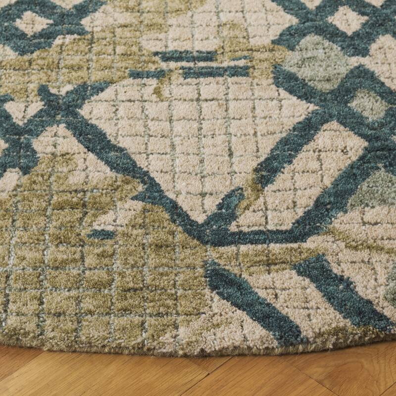 SAFAVIEH Handmade Metro Bilek French Country Wool Rug