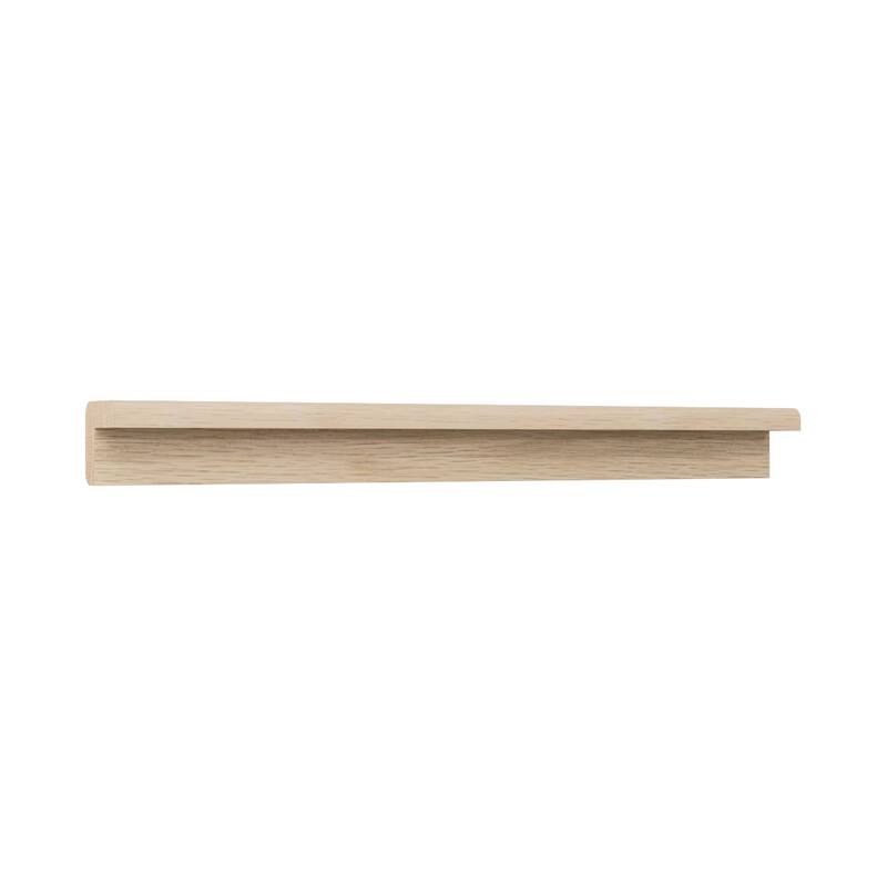WM206: 3/4-in D x 3/4-in W x 96-in L Americraft Solid Hardwood Stain Grade Corner Guard Moulding