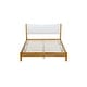 preview thumbnail 12 of 10, Modern Queen Bed Frame with Teddy Velvet Upholstered Headboard and Underbed Storage