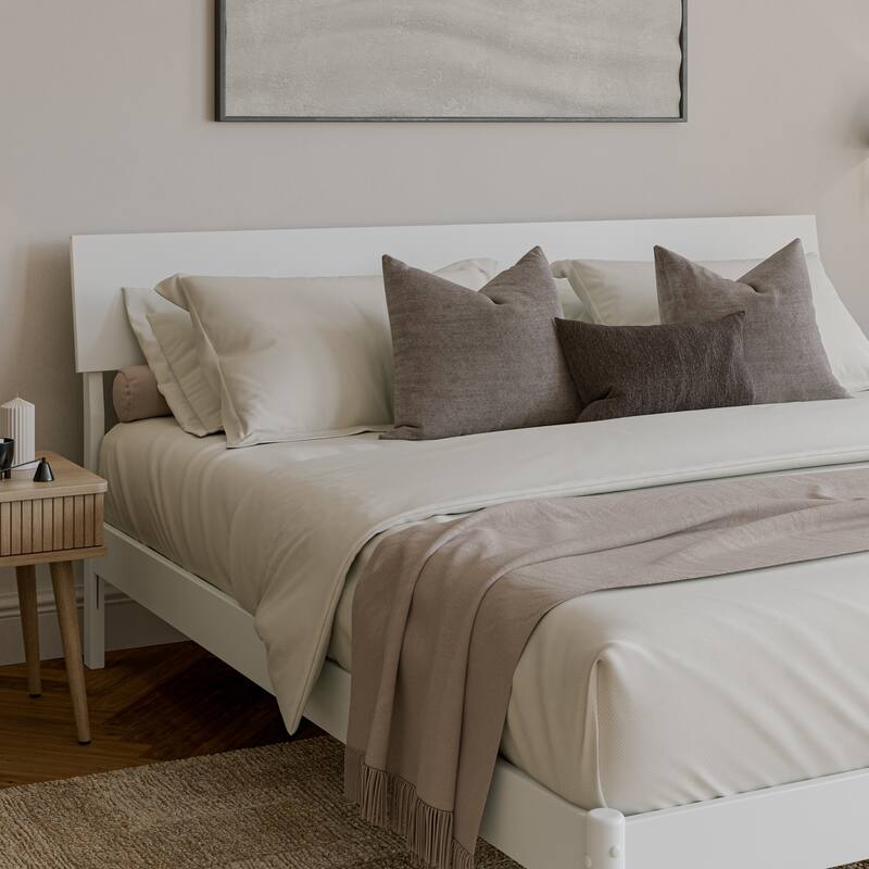 Bradford Platform Bed with Adjustable Headboard