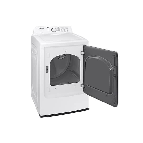 Samsung 7.2 cu. ft. Electric Dryer with Sensor Dry and 8 Drying Cycles ...