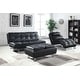 preview thumbnail 4 of 7, Larkin Upholstered Sofa Bed with Metal Legs