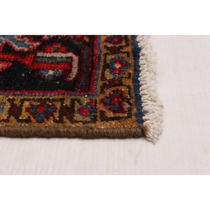 ECARPETGALLERY Hand-knotted Sarabi Red Wool Rug - 7'9 x 11'5