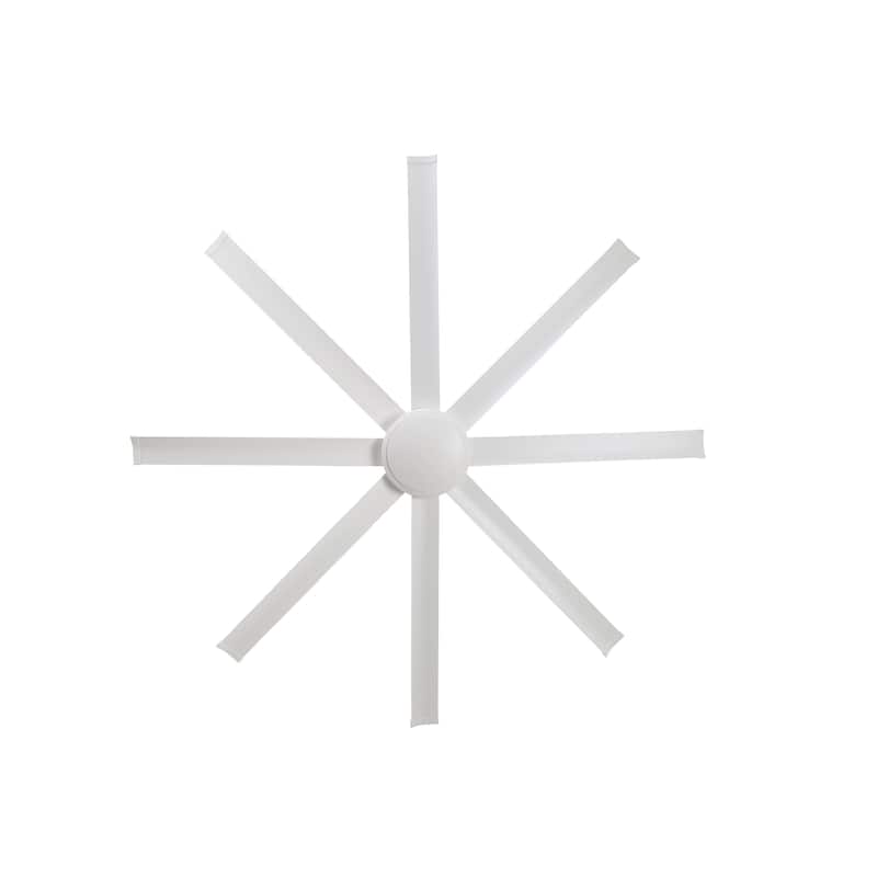 MLiAN 80" 8- Aluminum Blades DC indoor Ceiling Fan with Remote - 80