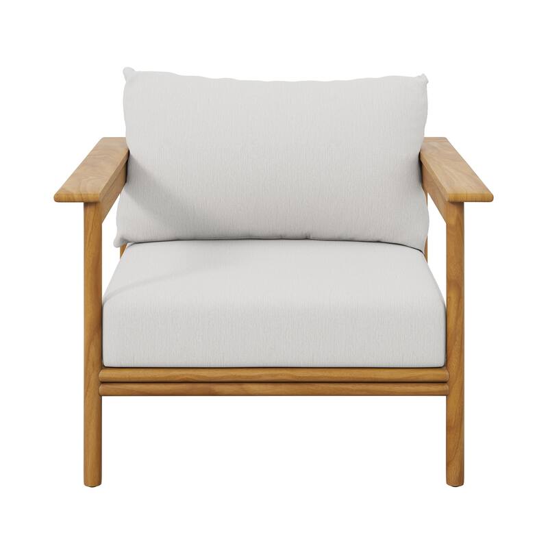 Wren Outdoor Patio Teak Wood Armchair