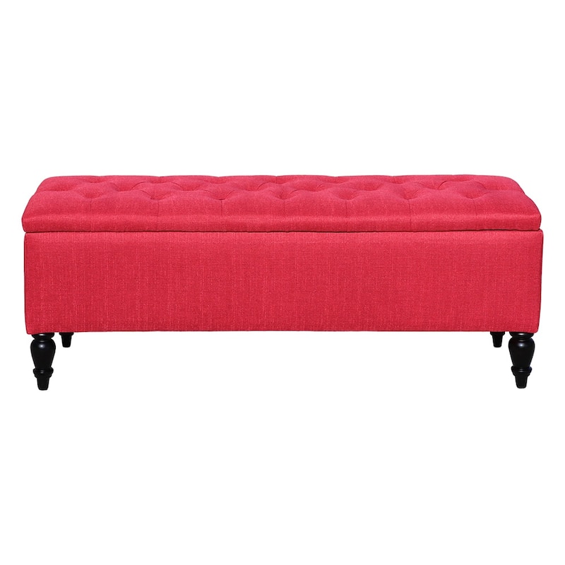 Maypex 45 in. Upholstered Storage Bench
