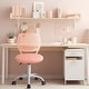 preview thumbnail 80 of 120, Homy Casa Armless Office Task Chair Blush