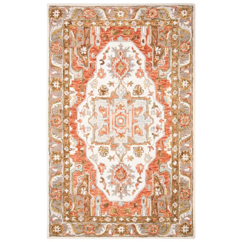SAFAVIEH Handmade Trace Jenna Oriental Wool Rug