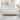 84" White Rolled Arm Chesterfield 3 Seater Sofa Couch